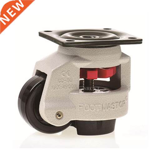 2pcs Leveling Adjusted Caster Nylon Wheel Industrial Caster
