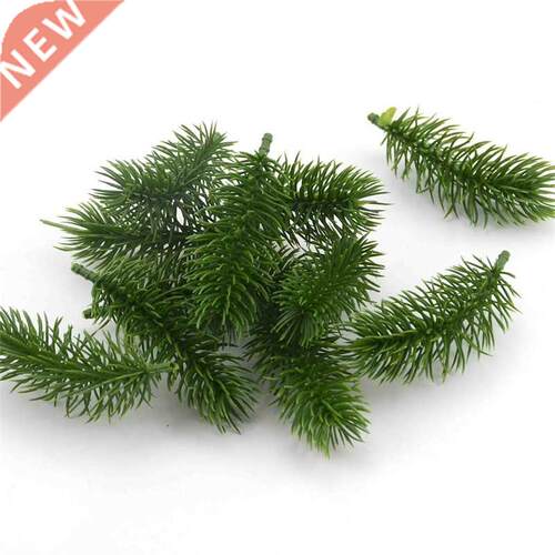 5/20/100pcs Artificial Plastic n Pine Plants Branches We