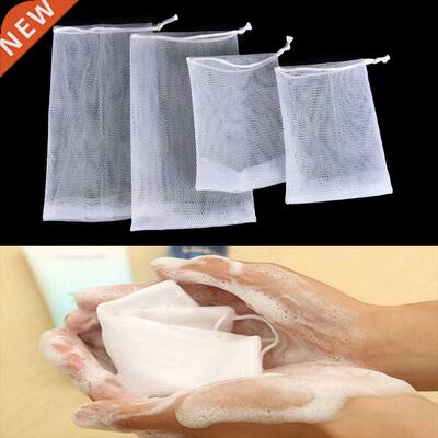 5pcs/lot Soap Bag Foam Mesh Soaped Glove for Foaming Cleanin