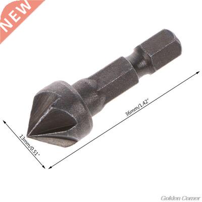 6 Flute Countersink Drill Bit 90 Degree Point Angle Chamfer
