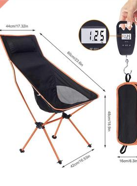 Outdoor Portable Camping Chair Oxford Cloth Folding Lengthen