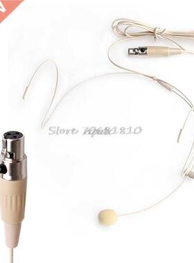 Ear Head Headset Mic Headworn Microphone For ALL XLR 3PIN TA