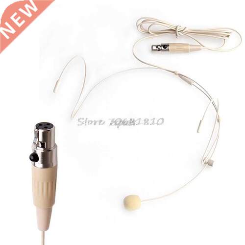 Ear Head Headset Mic Headworn Microphone For ALL XLR 3PIN TA