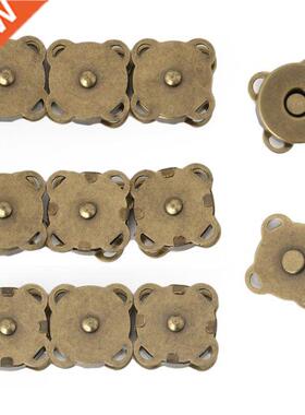 10PCS14/ 18mm  Magnetic Snaps Purse Clasp Closures Metal