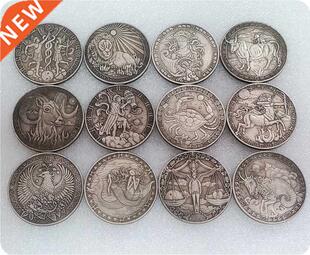 Twelve Constellations Zodiac Collectible Coin Original Coins