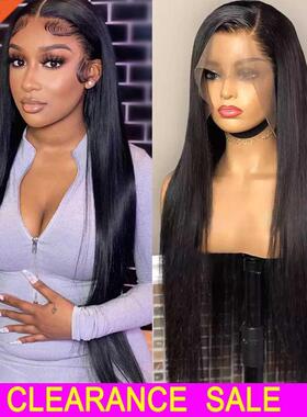 0 Inch HD 1x6 Lace Frontal Wigs Transparent Lace Front Hum