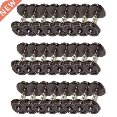 12pcs/24pcs Model Trains HO Scale 1:87 36'' DC Wheels Set C8
