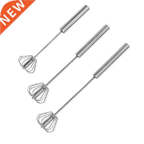 3pcs Mlk Frother Multfunctonal Egg Beater Blendng Sem
