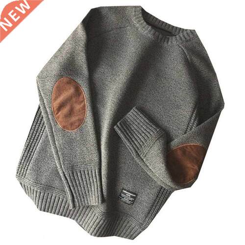 Hot Sweater For Men Autumn Winter Printed Knitted Tops Long