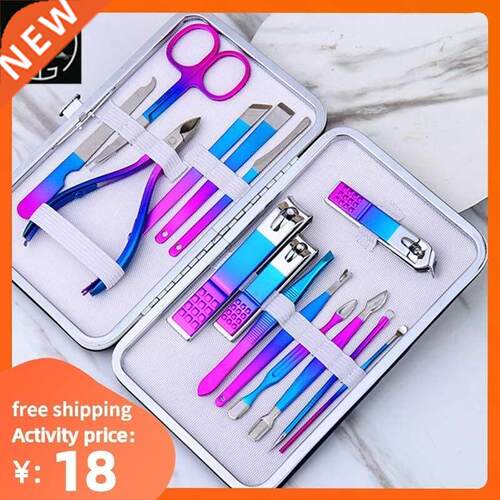 Nail Clipper Manicure Set Nail Cutter Scissor Cuticle Nipper
