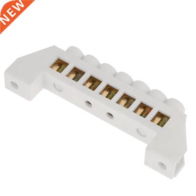 10pcs 7-Hole Bridge Design Distribution Wire Screw Terminal