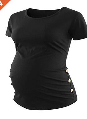 2022 new women's clothing cotton maternity ops short-sleeved