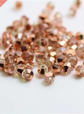 Isywaka Sale Red Copper Color 100pcs 4mm Bicone Austria Crys