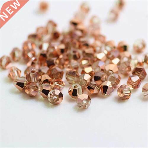 Isywaka Sale Red Copper Color 100pcs 4mm Bicone Austria Crys
