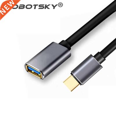 USB C OTG Data Cable Metal Type C Male to USB 3.0 Female Ex