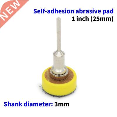 1inch Disc Sandpaper Abrasive Pad Sanding Polishing Pad W/ 3