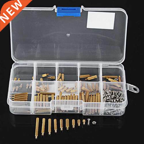 270pcs M3 3-25mm Male-Female Brass Round Thread Column Stand