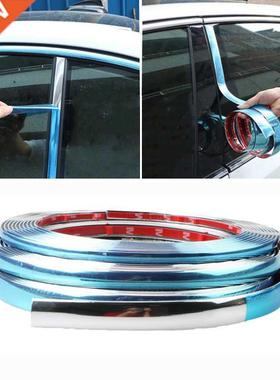 Chrome Moulding Trim Car Door tor Stickers Strip Bumpe