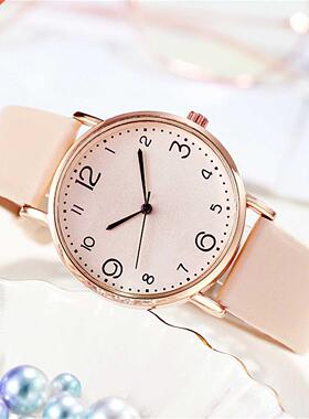 Digital Face Ultra-thin ell Alloy Belt Watch Multi-color F