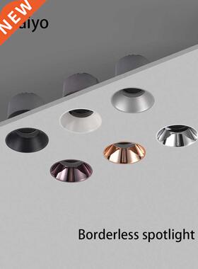 Saiyo LED Borderless Spotlight COB 5W 7W 12W Embedded Anti-g