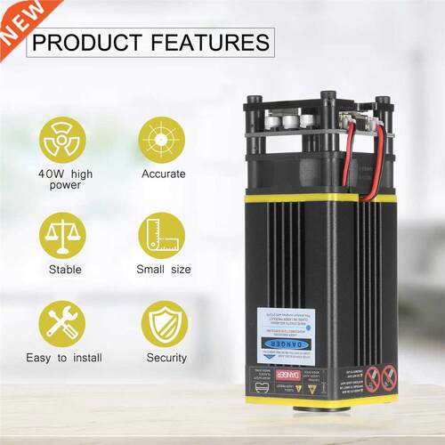 40W Laser Module Kit 448-462nm Continuous Laser Cutting