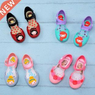 New Melissa Princess Jelly Shoes Girls Sandals Flower Kids B
