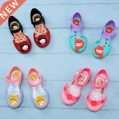 New Melissa Princess Jelly Shoes Girls Sandals Flower Kids B