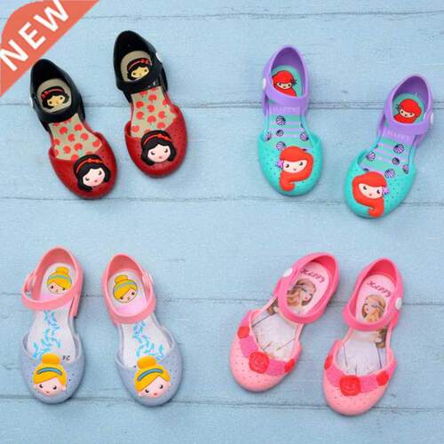New Melissa Princess Jelly Shoes Girls Sandals Flower Kids B