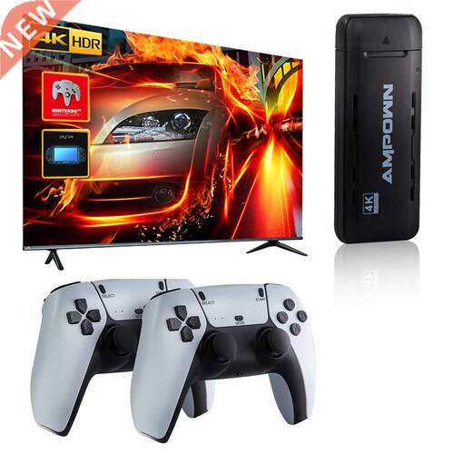 64GB Video Game Console with 2.4GWireless Controller USB Rec