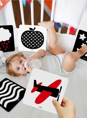 Montessori Baby Visual Stimulation Cognitive Card Toddler Hi