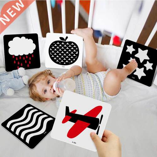 Montessori Baby Visual Stimulation Cognitive Card Toddler Hi