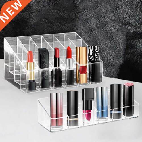 24 Grid Lipstick Makeup Organizer Acrylic Storage Makeup Org