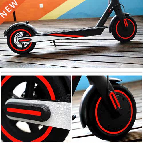 Scoote Sticke eflective VC Scoote Decal Wateoof Nigh