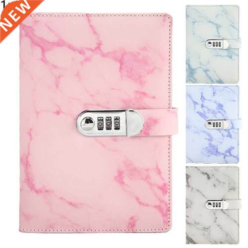 A5 Note Book PU Leather Marble Pattern Business Stationery S