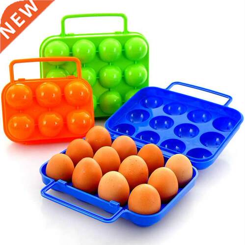 Portale Plastic 6/12 Eggs Storage ox Crisper Outdoor picni