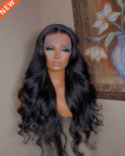 Body Wave 360 HD Frontal 13X6 Lace Front Human Hair Wigs Loo
