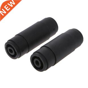 2 Pcs 4-Pin Pole Female To Female Speakon Coupler Adapter