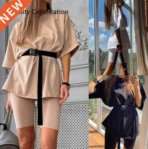 Tops Shorts Bottom Suit Two Piece Sets Outfit