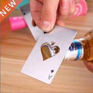 1PC Poker Card Beer Bottle Opener Personalized Funny