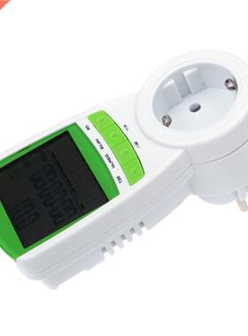 Wattmeter Voltmeter Power Meter 230V LCD Wattage Current Fre