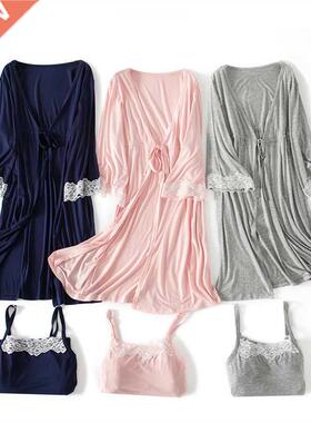 2pcs/Set Pregnncy Pjms Sleepwer Nursing Pregnnt Womn