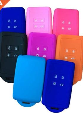 Silicone Rubber Car Key Case ver for Renault KOLEOS Kadjar A