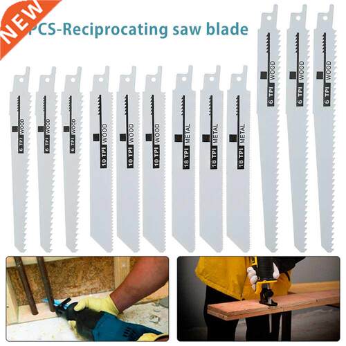 4pcs/12pcs Reciprocating Saw Blades Saber Saw Handsaw Multi