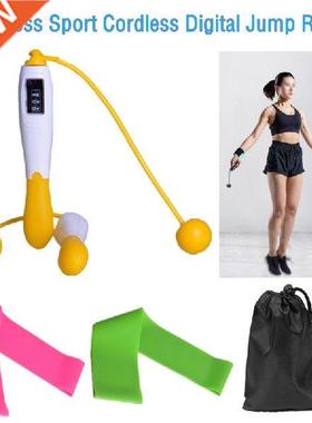 Calorie Count Cordless Skipping Rope Fitness Exercise Fat