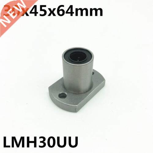 2pcs LMH30UU 30mm flange linear bearing LMH30 30x45x64 mm
