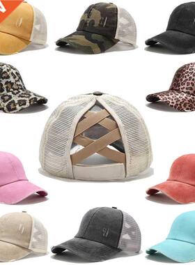 2020 tail Baseball Cap Women Distressed Waed Cotton Trucke