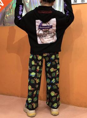 Women pants Harajuku juul Cargo Cartoon Pants Women Camoufla