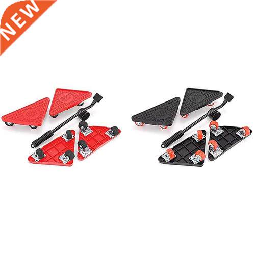 Furniture Lifter&4 Pcs Triple-cornered Slides Kit with T