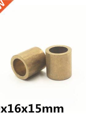 10pcs 10x16x15 mm FU-1 Powder Metallurgy oil bushing porous