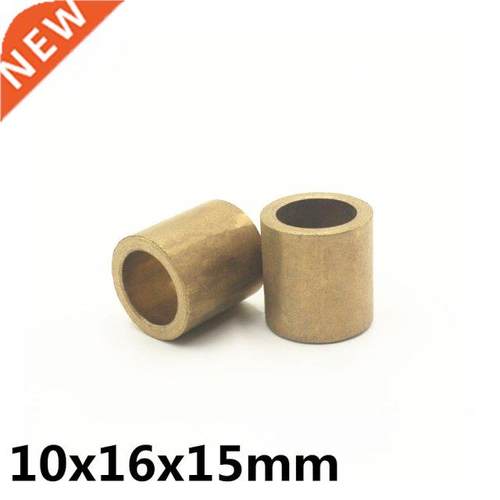 10pcs 10x16x15 mm FU-1 Powder Metallurgy oil bushing porous